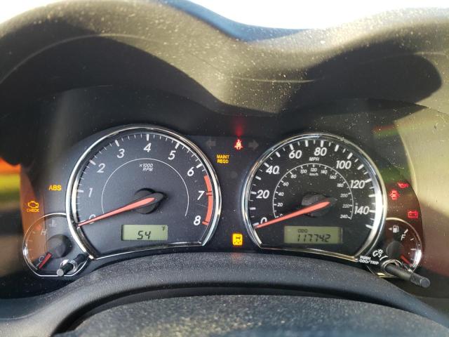 Photo 9 from auction – 2012 TOYOTA COROLLA BA with VIN 2T1BU4EE1CC889619