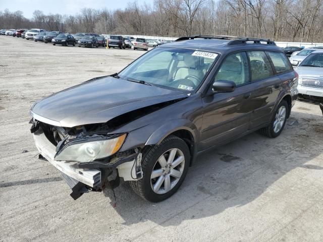 SUBARU OUTBACK 2. 2008 with VIN 4S4BP61C987306922 - Photo from auction