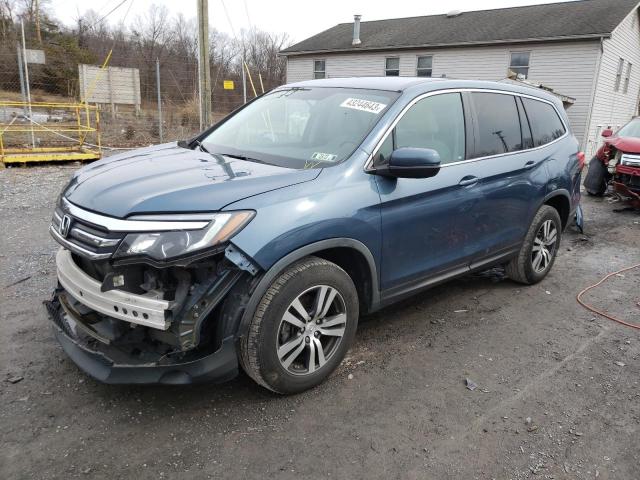 HONDA PILOT EX 2016 with VIN 5FNYF6H39GB027602 - Photo from auction