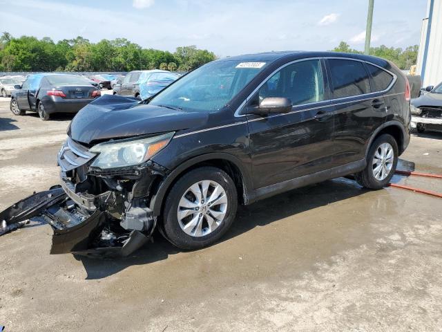 HONDA CR-V EX 2014 with VIN 5J6RM4H57EL007871 - Photo from auction