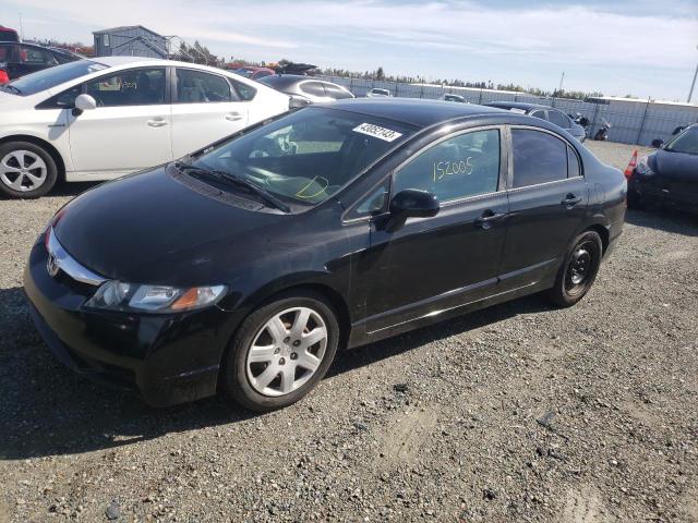 HONDA CIVIC LX 2011 with VIN 2HGFA1F57BH508840 - Photo from auction