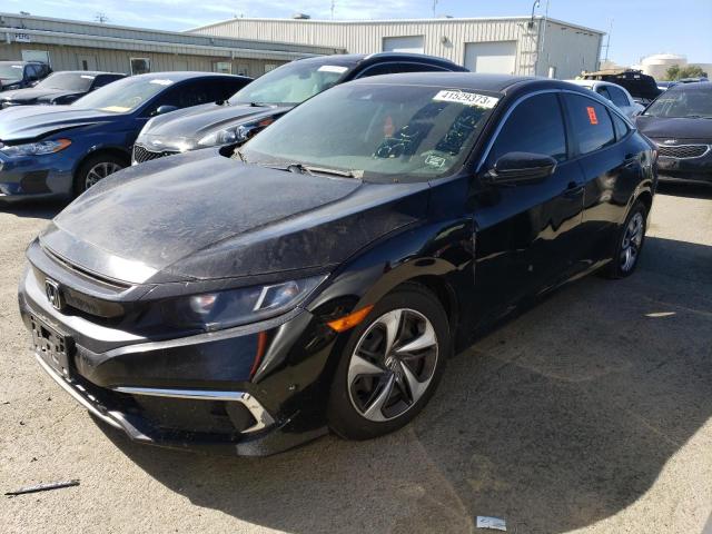 HONDA CIVIC LX 2019 with VIN 19XFC2F63KE215441 - Photo from auction