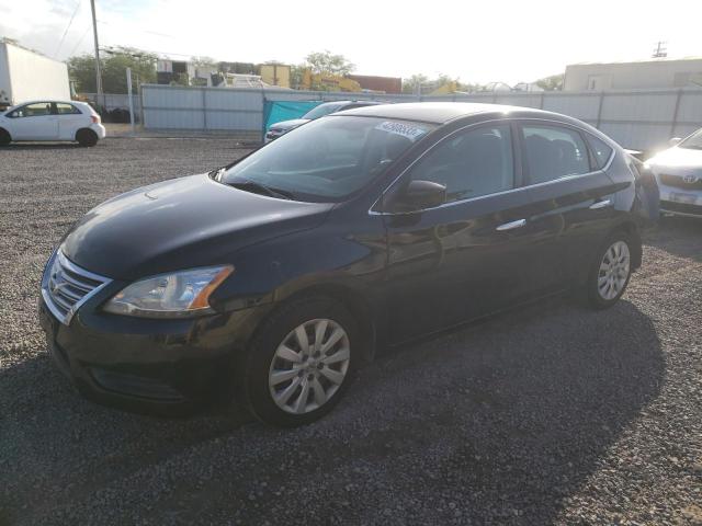 NISSAN SENTRA S 2013 with VIN 3N1AB7AP6DL609902 - Photo from auction