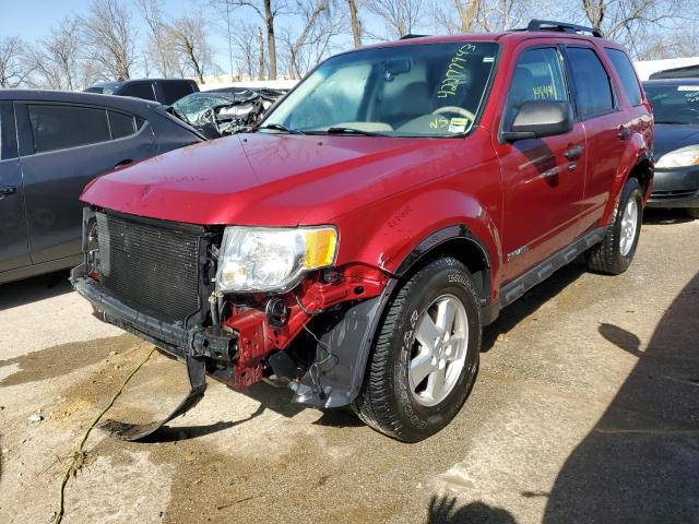 FORD ESCAPE XLT 2008 with VIN 1FMCU03Z28KB50604 - Photo from auction