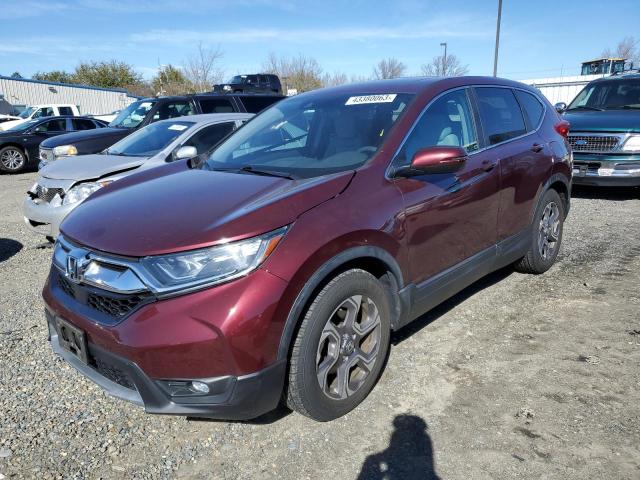 Photo 1 from auction – 2017 HONDA CR-V EX with VIN 7FARW1H50HE028880