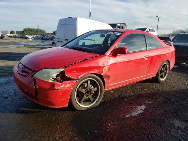 HONDA CIVIC EX 2002 with VIN 1HGEM22922L094810 - Photo from auction