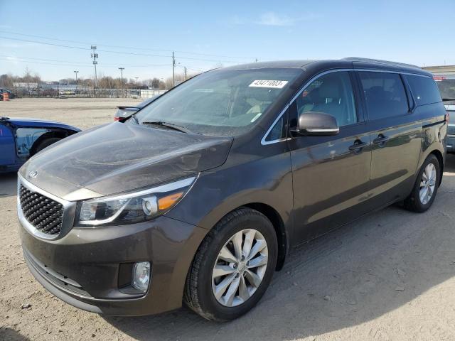 KIA SEDONA EX 2016 with VIN KNDMC5C14G6108834 - Photo from auction