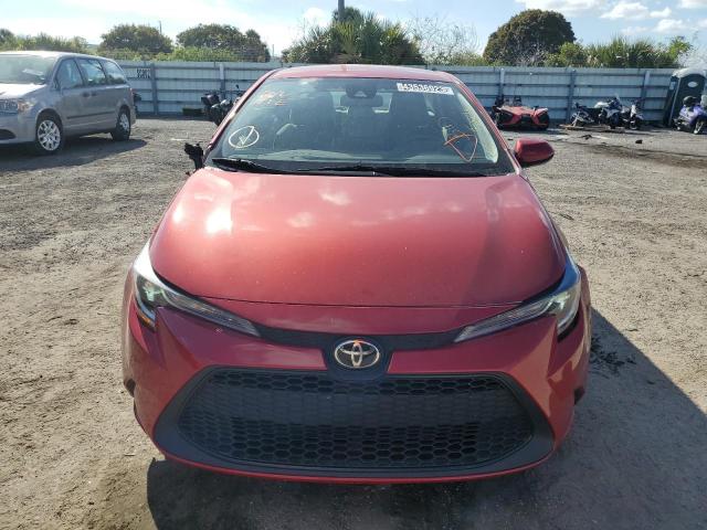Photo 5 from auction – 2021 TOYOTA COROLLA LE with VIN 5YFEPMAE6MP147728