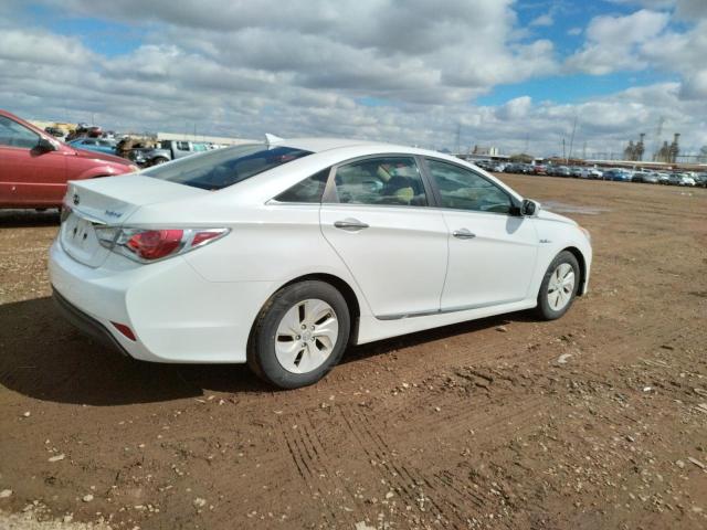 Photo 3 from auction – 2014 HYUNDAI SONATA HYB with VIN KMHEC4A44EA113274