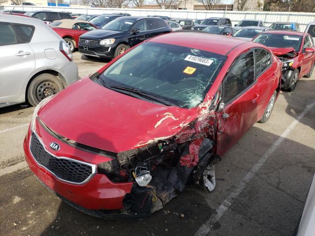 KIA FORTE LX 2016 with VIN KNAFK4A62G5468370 - Photo from auction