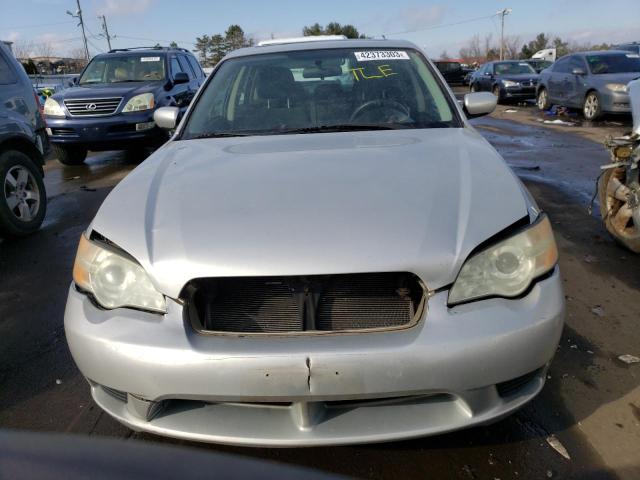 Photo 5 from auction – 2006 SUBARU LEGACY 2.5 with VIN 4S3BL626167214001