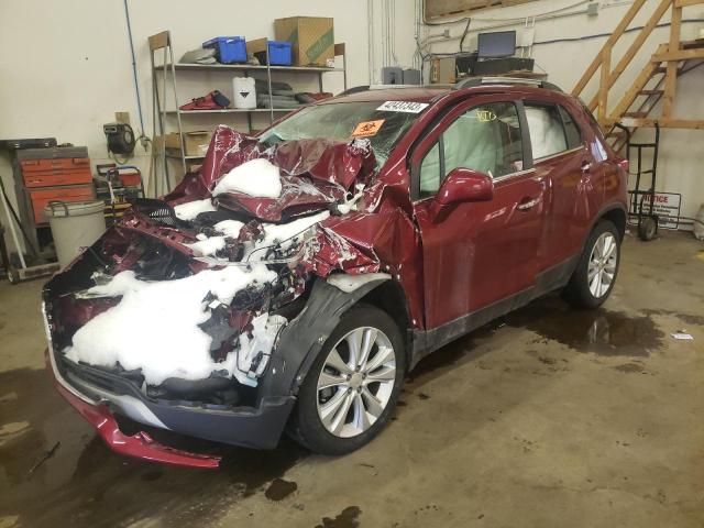CHEVROLET TRAX PREMI 2019 with VIN 3GNCJRSB2KL218113 - Photo from auction