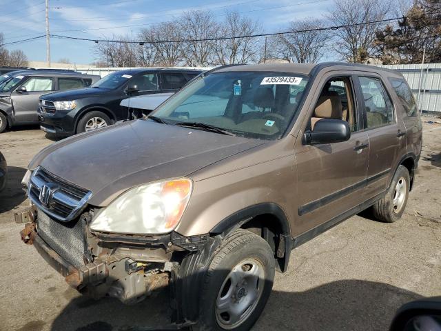 HONDA CR-V LX 2003 with VIN SHSRD784X3U125100 - Photo from auction