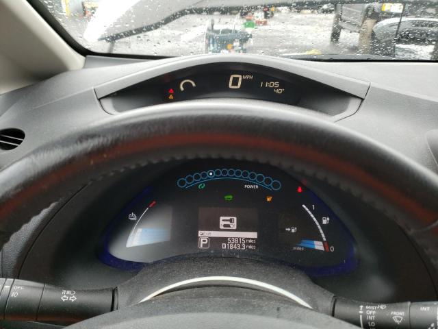 Photo 9 from auction – 2015 NISSAN LEAF S with VIN 1N4AZ0CP6FC324845