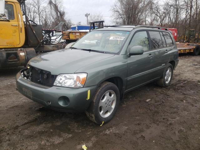 TOYOTA HIGHLANDER 2006 with VIN JTEEP21A660176799 - Photo from auction
