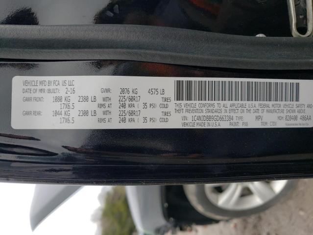 Photo 14 from auction – 2016 JEEP COMPASS SP with VIN 1C4NJDBB9GD663384
