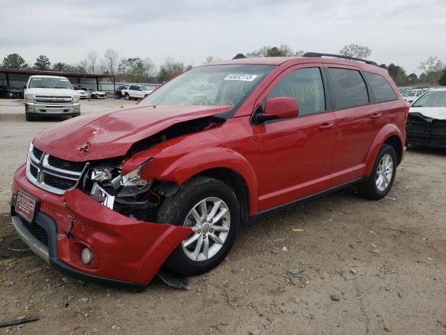 DODGE JOURNEY SX 2017 with VIN 3C4PDCBG3HT532114 - Photo from auction