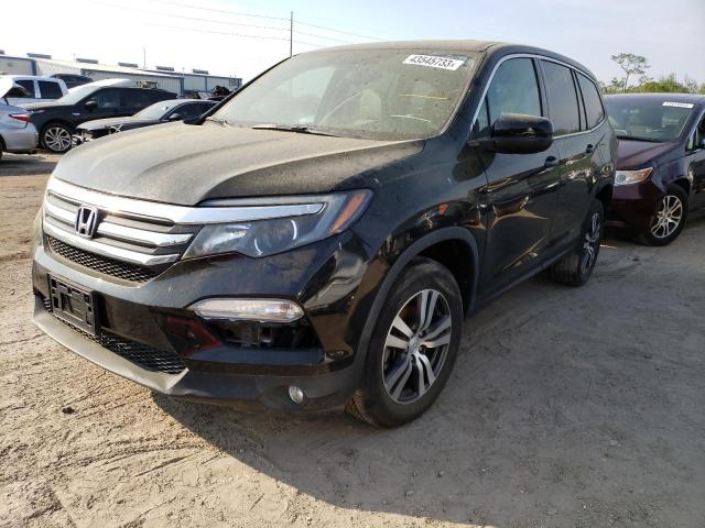 HONDA PILOT EXL 2018 with VIN 5FNYF6H84JB010757 - Photo from auction