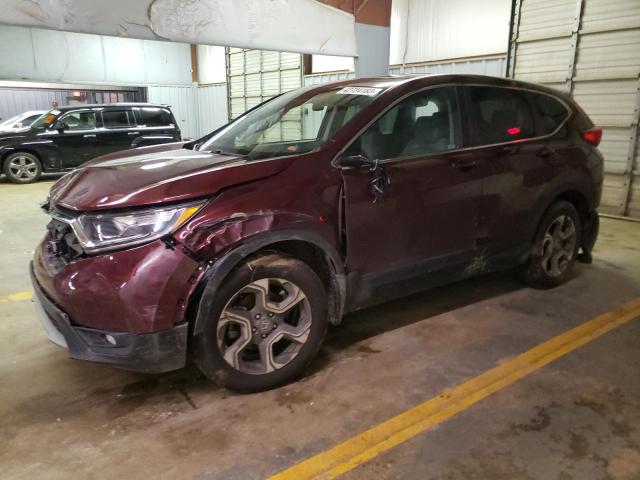 HONDA CR-V EX 2019 with VIN 7FARW2H57KE027691 - Photo from auction