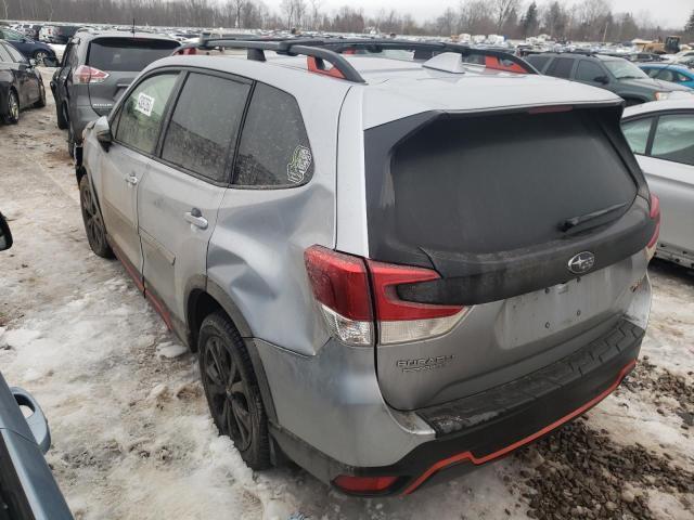 Photo 2 from auction – 2020 SUBARU FORESTER S with VIN JF2SKARC7LH529457