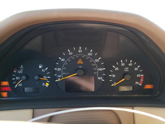 Photo 9 from auction – 2002 MERCEDES-BENZ E 320 with VIN WDBJF65J42B442731