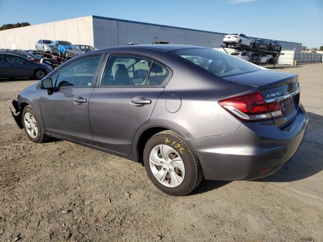 Photo 2 from auction – 2014 HONDA CIVIC LX with VIN 19XFB2F59EE243601