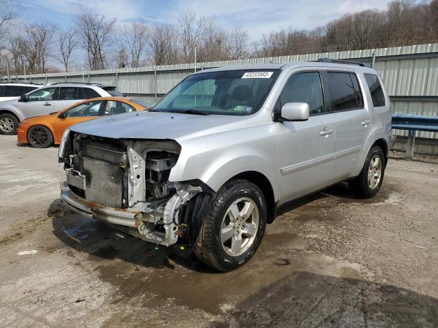 HONDA PILOT EXL 2011 with VIN 5FNYF4H59BB100790 - Photo from auction