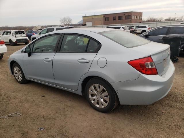 Photo 2 from auction – 2012 HONDA CIVIC LX with VIN 19XFB2F5XCE006290