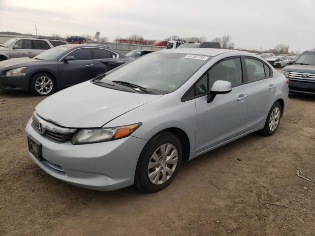 HONDA CIVIC LX 2012 with VIN 19XFB2F5XCE006290 - Photo from auction