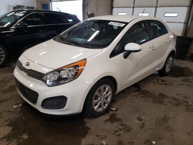 KIA RIO LX 2012 with VIN KNADM5A33C6015277 - Photo from auction