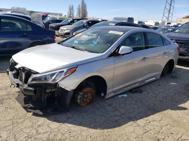HYUNDAI SONATA SPO 2015 with VIN 5NPE34AF3FH047719 - Photo from auction