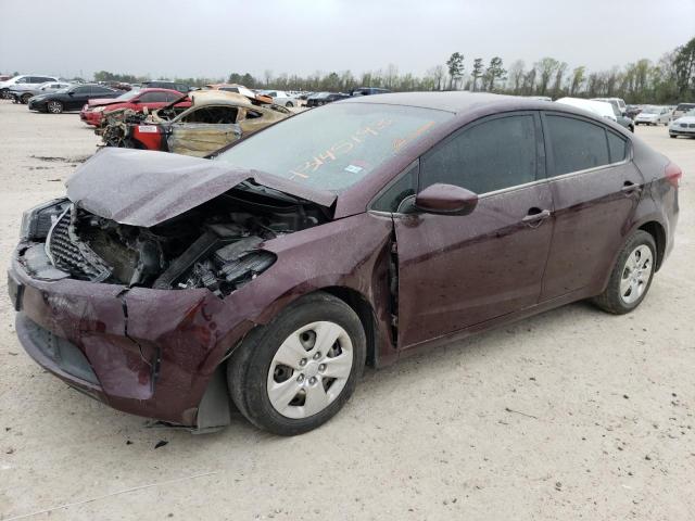 KIA FORTE LX 2017 with VIN 3KPFL4A71HE032737 - Photo from auction