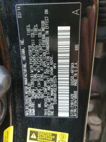 Photo 14 from auction – 2014 TOYOTA HIGHLANDER with VIN 5TDYKRFH5ES015578