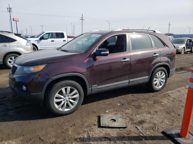 KIA SORENTO EX 2011 with VIN 5XYKUDA18BG101652 - Photo from auction