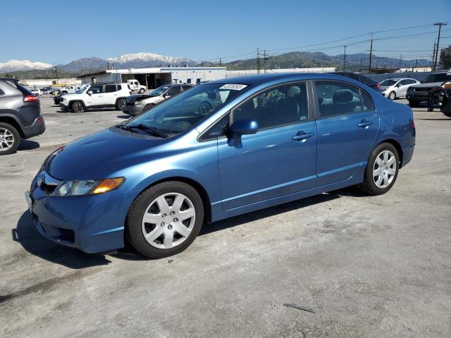 HONDA CIVIC LX 2011 with VIN 2HGFA1F5XBH510453 - Photo from auction