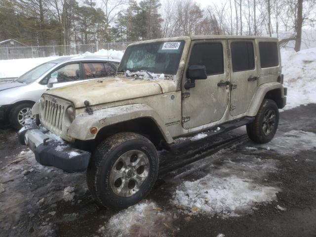 JEEP WRANGLER U 2014 with VIN 1C4BJWEG8EL150717 - Photo from auction