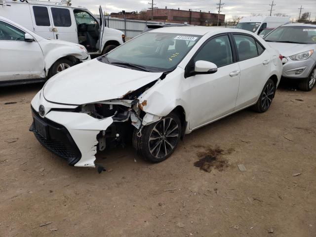 TOYOTA COROLLA L 2018 with VIN 5YFBURHE2JP758253 - Photo from auction