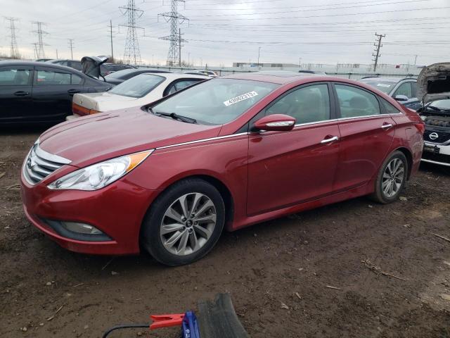 HYUNDAI SONATA SE 2014 with VIN 5NPEC4AC7EH818302 - Photo from auction