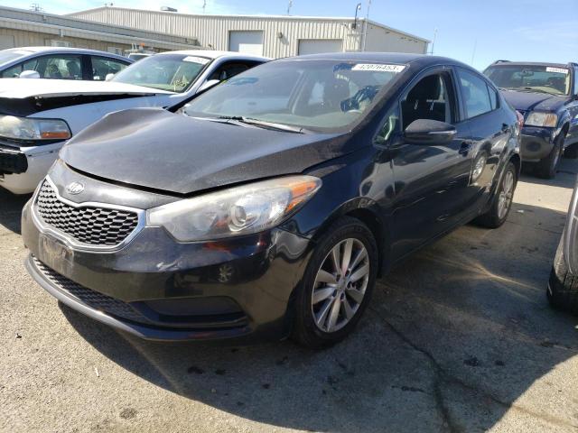KIA FORTE LX 2014 with VIN KNAFX4A65E5142397 - Photo from auction