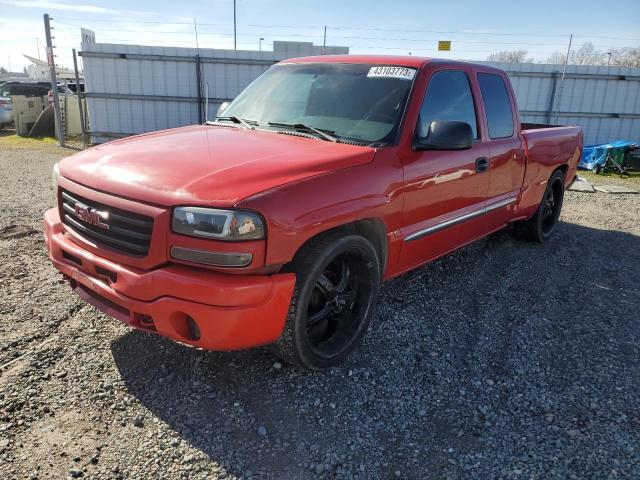 GMC NEW SIERRA 2004 with VIN 2GTEC19V241299907 - Photo from auction