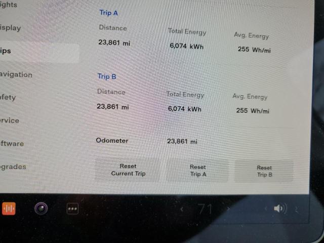 Photo 9 from auction – 2021 TESLA MODEL Y with VIN 5YJYGAEE8MF131001