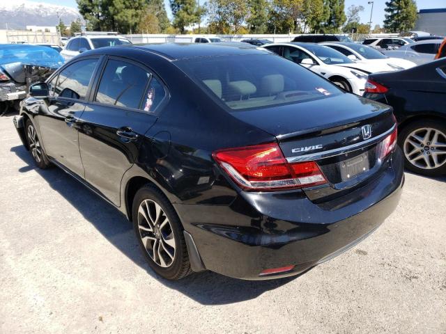 Photo 2 from auction – 2013 HONDA CIVIC EX with VIN 19XFB2F87DE255710