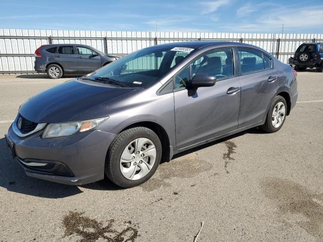 HONDA CIVIC LX 2015 with VIN 19XFB2F58FE255837 - Photo from auction