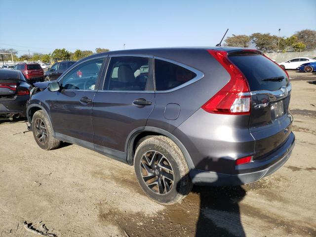 Photo 2 from auction – 2016 HONDA CR-V SE with VIN 2HKRM3H40GH531877