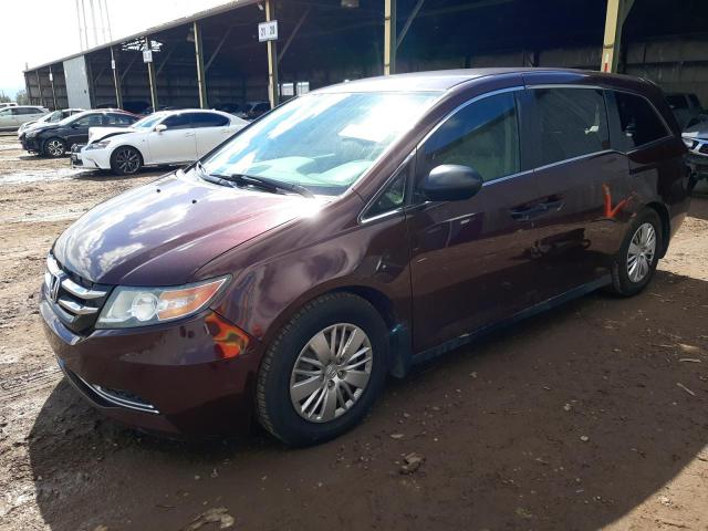 Photo 1 from auction – 2014 HONDA ODYSSEY LX with VIN 5FNRL5H25EB043629