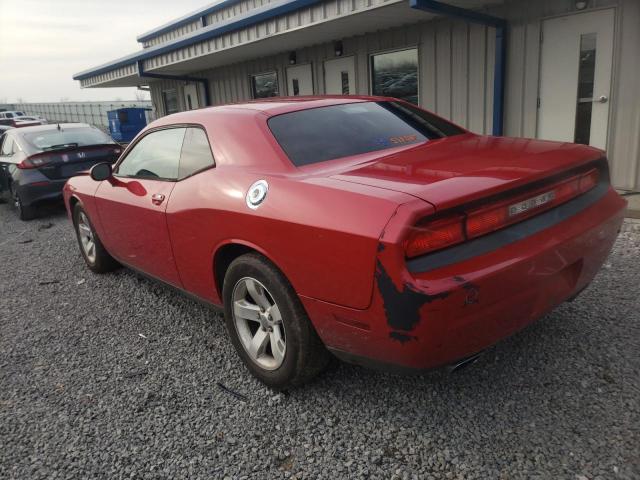 Photo 2 from auction – 2012 DODGE CHALLENGER with VIN 2C3CDYAG4CH206521