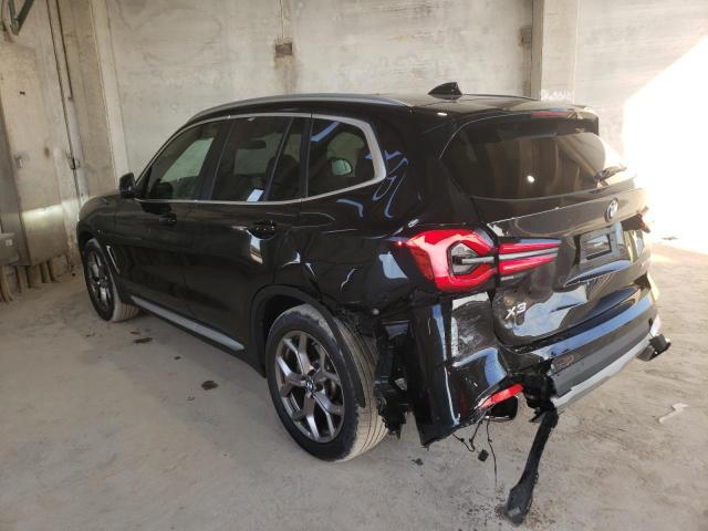 Photo 2 from auction – 2022 BMW X3 SDRIVE3 with VIN 5UX43DP02N9L35770