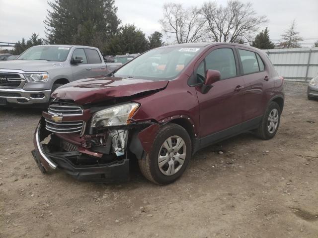 CHEVROLET TRAX LS 2016 مع رقم تعريف المركبة 3GNCJKSB6GL236936 - صورة من المزاد