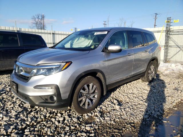 HONDA PILOT EXL 2019 with VIN 5FNYF6H52KB019500 - Photo from auction