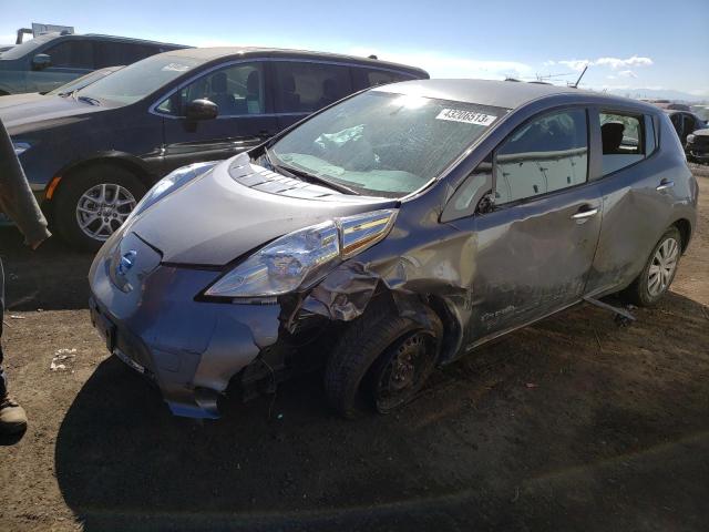 NISSAN LEAF S 2015 with VIN 1N4AZ0CP8FC328914 - Photo from auction